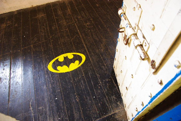 Batman returns?. Gellong Prisn, hobby room. Prison closed in 1991
